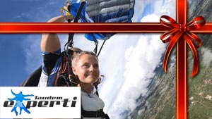 Poklon bon za skok padobranom
